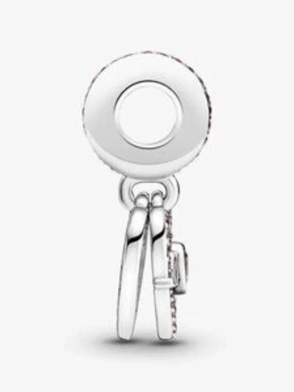 Pandora Heart & Mom Dangle Charm